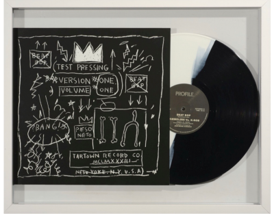 Jean-Michel BASQUIAT (d’après) - Rammellzee vs K Rob Beat Bop - Sérigraphie sur vinyle 2