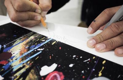 JonOne - My World - Lithographie signée au crayon 2