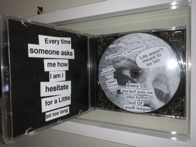 BANKSY - Paris, 2006 - Sérigraphie sur pochette de CD 2