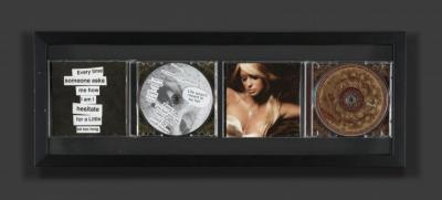 BANKSY - Paris, 2006 - Sérigraphie sur pochette de CD 2