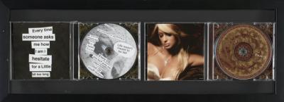 BANKSY - Paris, 2006 - Sérigraphie sur pochette de CD 2