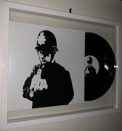 Banksy - Rude Copper Limited Edition of 100 pieces - Sérigraphie sur pochette de vinyl et vinyl - Scellée - 2015 2