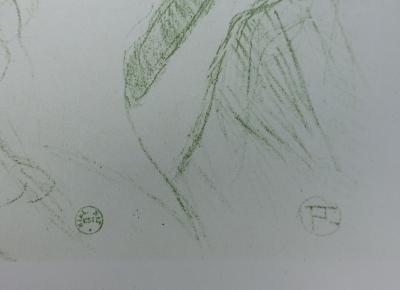 Henri de TOULOUSE-LAUTREC (d’après) - Sarah Bernard, 1927 - Lithographie signée 2