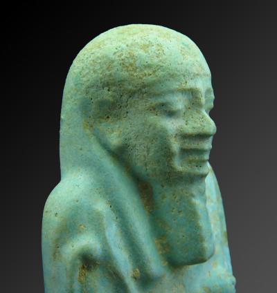 Égypte Antique - Ouchebti en faïence du Général Semataouy 2
