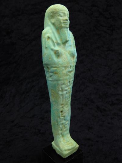 Égypte Antique - Ouchebti en faïence du Général Semataouy 2
