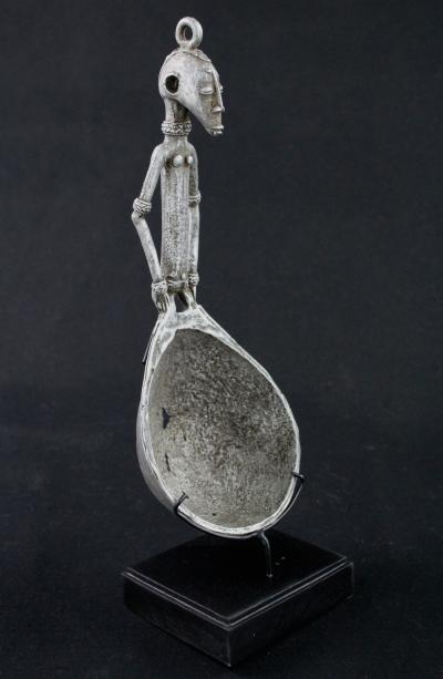 Côte d’Ivoire - Cuillère Sénoufo Cérémonielle en Aluminium 2