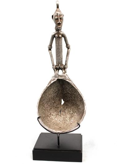 Côte d’Ivoire - Cuillère Sénoufo Cérémonielle en Aluminium 2
