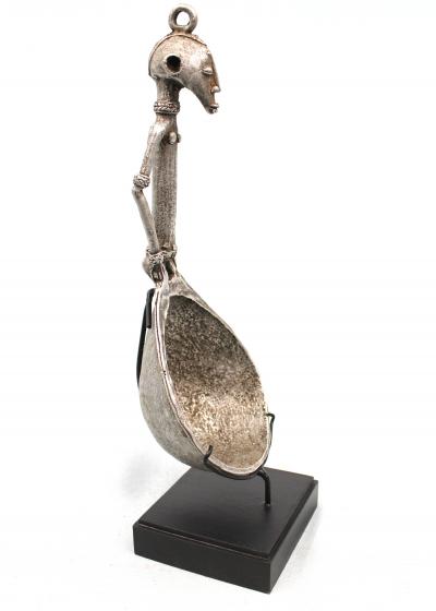 Côte d’Ivoire - Cuillère Sénoufo Cérémonielle en Aluminium 2