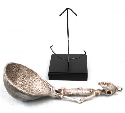 Côte d’Ivoire - Cuillère Sénoufo Cérémonielle en Aluminium 2