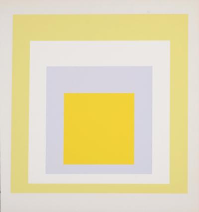 Josef ALBERS - Homage To the Square, 1971 - Silkscreen 2