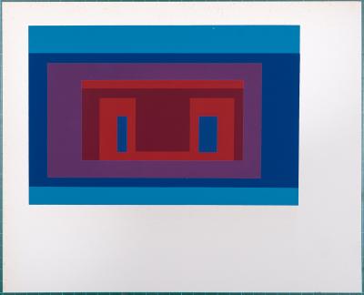 Josef ALBERS - 10 Variants, 1968 - Sérigraphie 2