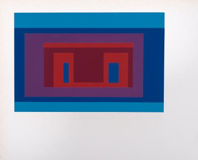 Josef ALBERS - 10 Variants, 1968 - Sérigraphie 2