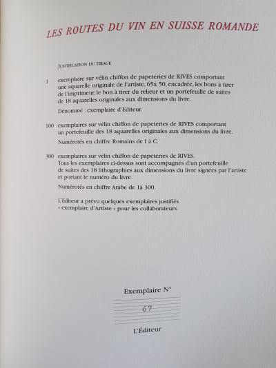 Paul Anex Les routes du vin en suisse romande 2