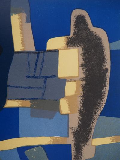 Maurice ESTEVE - Face à face, 1968 - Lithographie originale 2