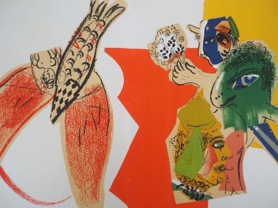 Marc Chagall - Rêve au cirque, 1966 - Lithographie originale 2