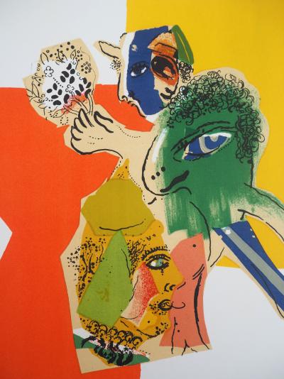 Marc Chagall - Rêve au cirque, 1966 - Lithographie originale 2