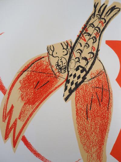 Marc Chagall - Rêve au cirque, 1966 - Lithographie originale 2