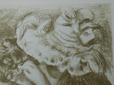 Pierre Auguste RENOIR (d’après) - Le chapeau épinglé, 1951 - Lithographie signée 2