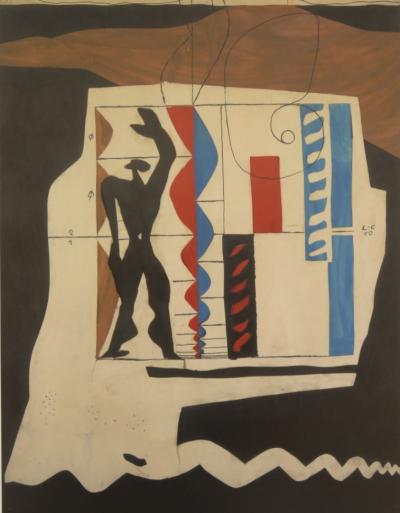 LE CORBUSIER (d’après) -  Le Modulor, 2014 - Affiche d’exposition 2