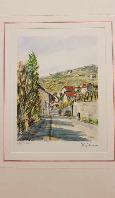 Jean Pierre REMON - Paysages en suisse romande, 1986 - Lithographies signées 2