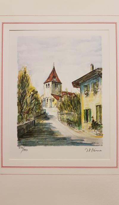Jean Pierre REMON - Paysages en suisse romande, 1986 - Lithographies signées 2