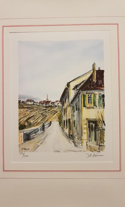 Jean Pierre REMON - Paysages en suisse romande, 1986 - Lithographies signées 2