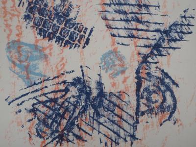 Max ERNST - Hommage à l’automne, 1964 - Lithographie originale 2
