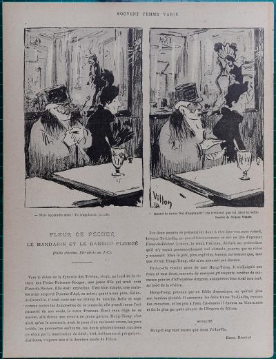 Henri DE TOULOUSE-LAUTREC - Le Rire « Snobisme »,1897 - Lithographie Originale 2
