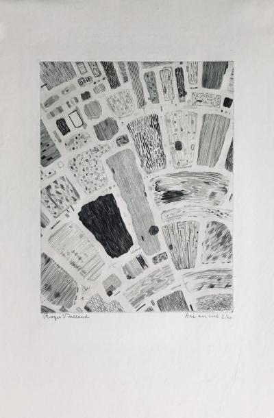 Roger VIEILLARD - Arc-en-Ciel - Gravure originale signée 2
