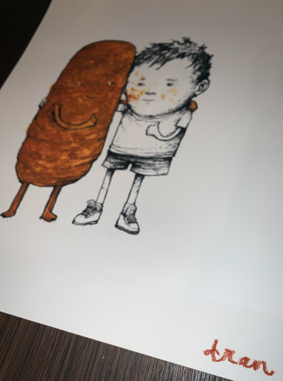 DRAN - Best Friend, 2018  - Lithographie signée au crayon 2