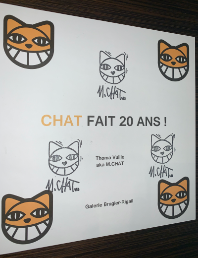 M.Chat - Chat Fait 20 Ans ! , 2019 - Impression rehaussée 2