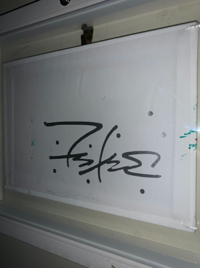 FUTURA 2000 - Galaxy, 2000 - Peinture sur toile signée 2