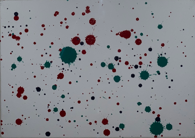 FUTURA 2000 - Galaxy, 2000 - Peinture sur toile signée 2