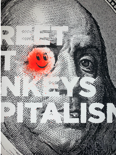 Paolo PROSERPIO - The Man Who Stole Banksy - Lithographie rehaussée 2