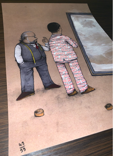 DRAN - Sur Mesure, 2018 - Lithographie signée au crayon 2