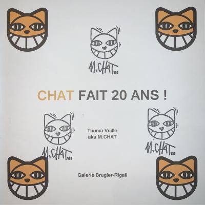 M.Chat - Chat Fait 20 Ans ! , 2019 - Impression rehaussée 2