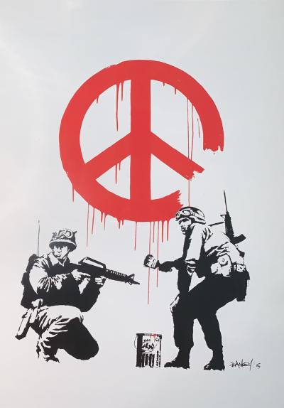 Banksy (d’après) - Peace Army - Impression offset 2
