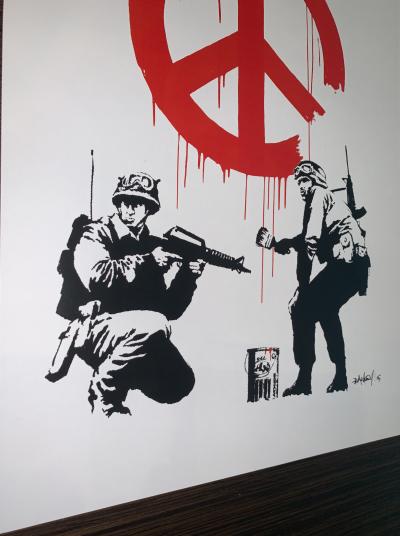 Banksy (d’après) - Peace Army - Impression offset 2