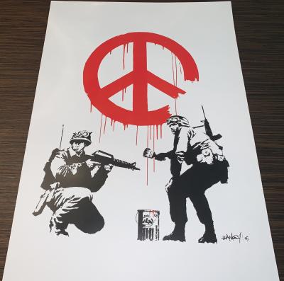 Banksy (d’après) - Peace Army - Impression offset 2