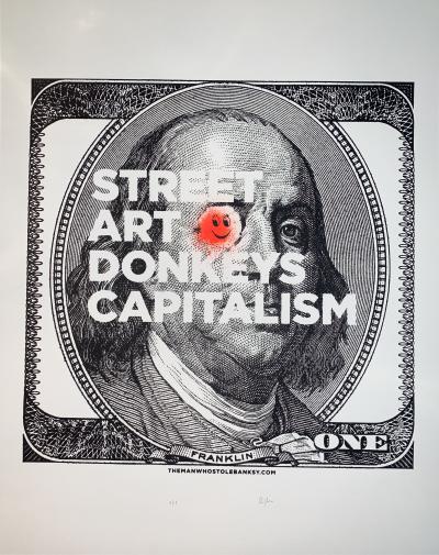 Paolo PROSERPIO - The Man Who Stole Banksy - Lithographie rehaussée 2