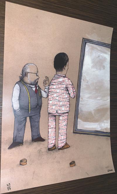 DRAN - Sur Mesure, 2018 - Lithographie signée au crayon 2