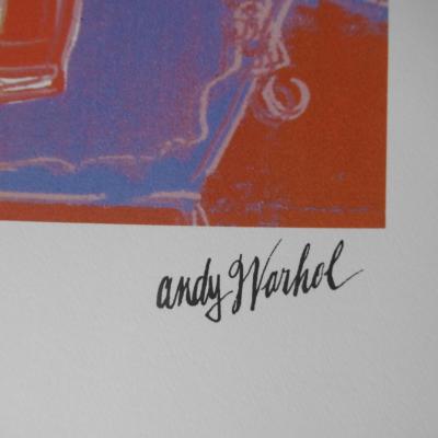Andy WARHOL (d’après) - Panda batteur - Lithographie 2