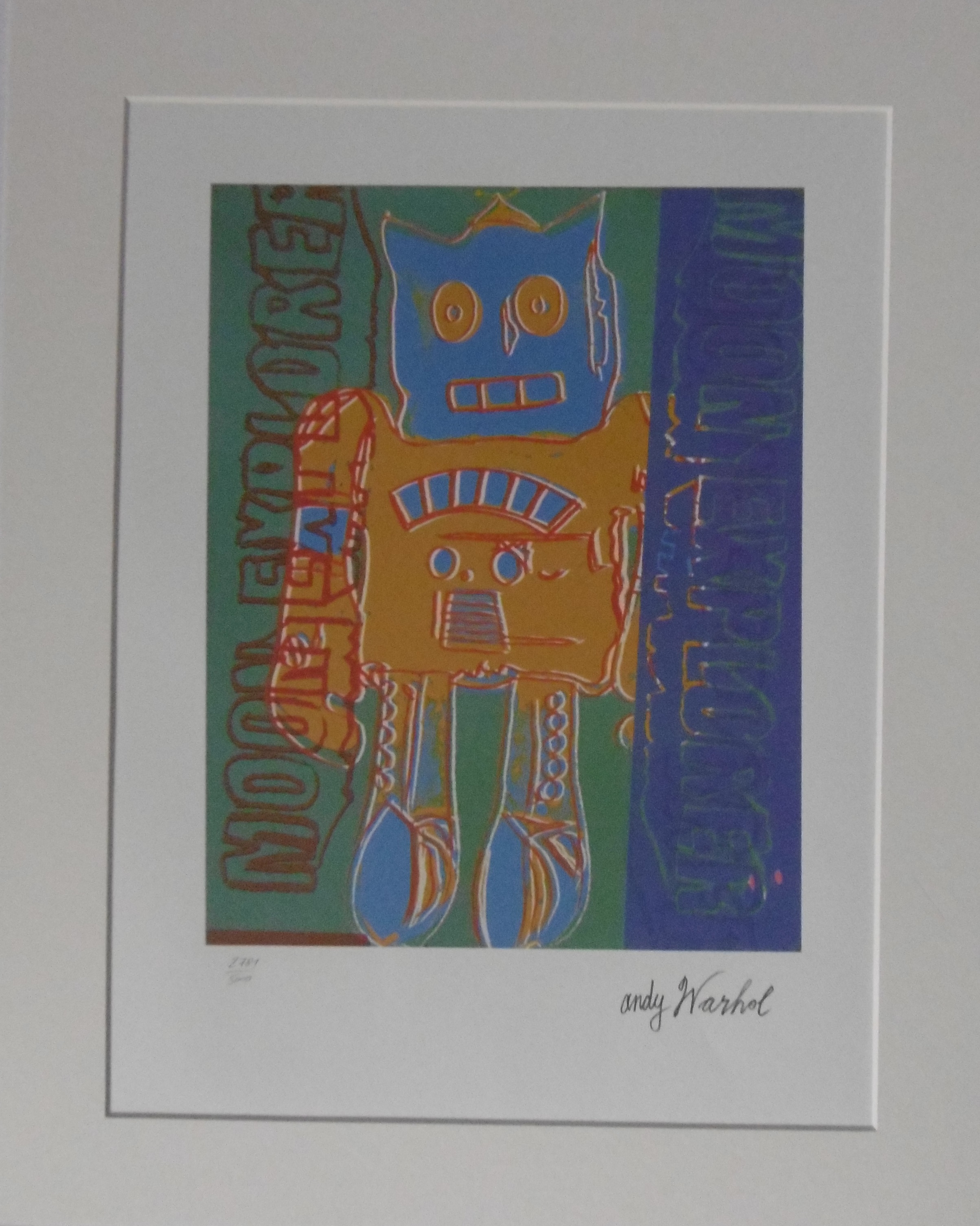 Andy WARHOL (after) Moon Explorer, lithograph - Contemporary Art - Plazzart