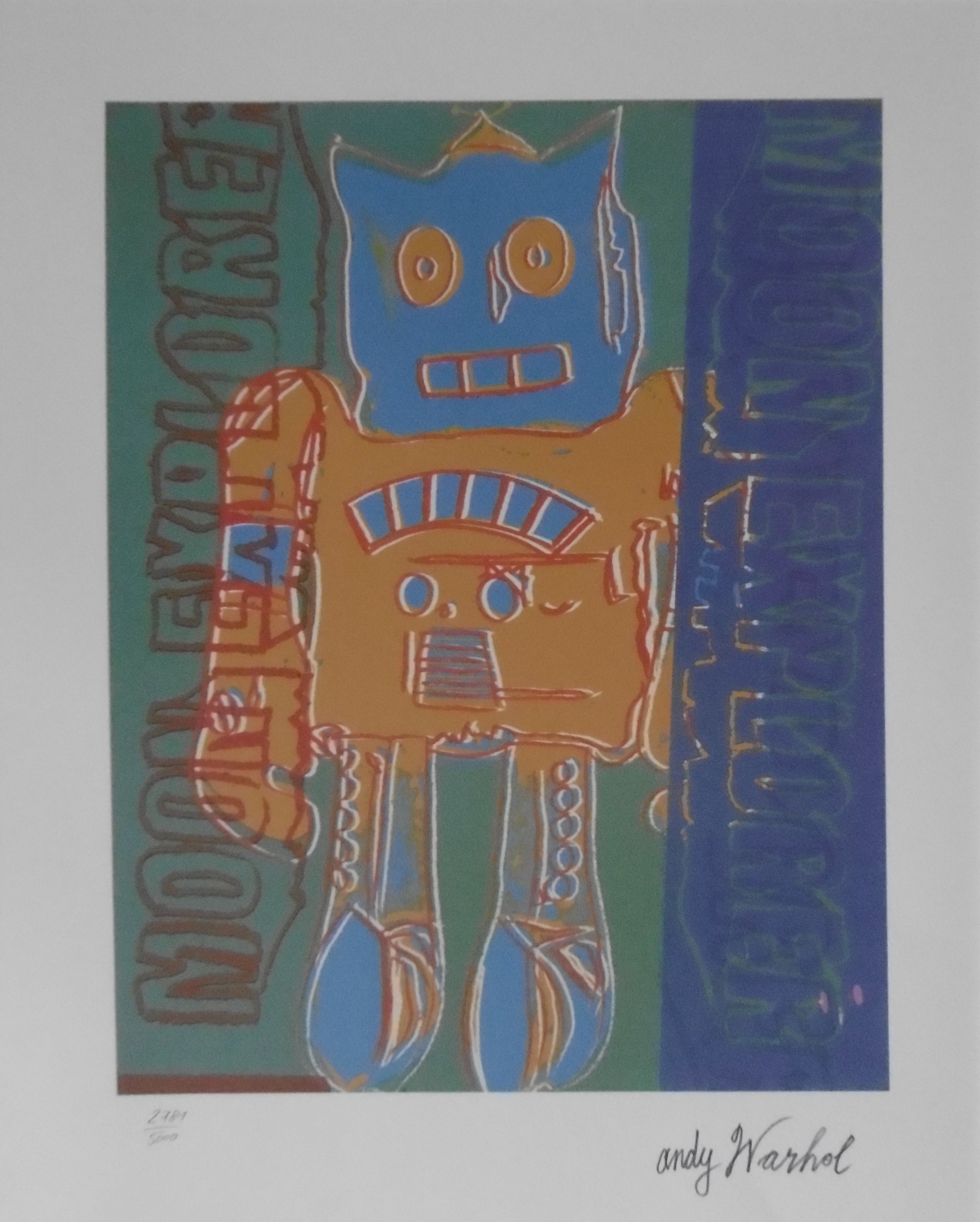 Andy WARHOL (after) Moon Explorer, lithograph - Contemporary Art - Plazzart