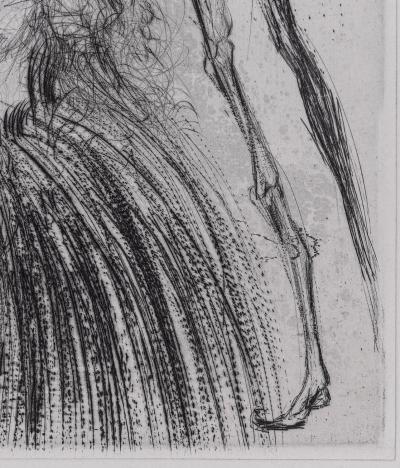 Salvador DALI - Vieux Faust - Faust, 1969 - Gravure originale 2