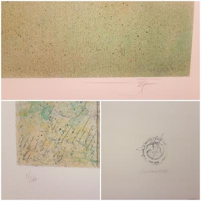 Rolf RAFFLEWSKI - Château de Compiègne - Lithographie originale signée au crayon 2