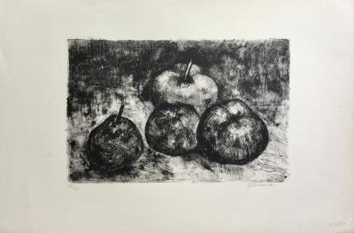 André MINAUX - Nature morte, 1955 - Lithographie signée au crayon 2