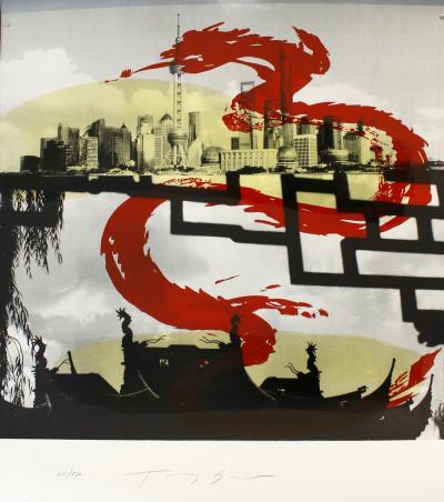 Tony SOULIÉ - Dragon, 2017 - Lithographie originale 2