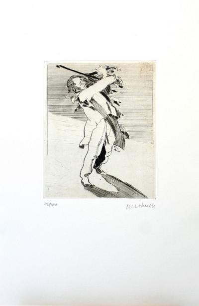 Claude WEISBUCH - Legato - Gravure originale signée au crayon 2