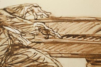 Claude WEISBUCH - Piano Romantique - Lithographie originale signée au crayon 2